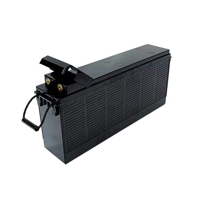 Batterie fine 12 V 100 Ah avec bornes avant : la solution d'alimentation peu encombrante pour un stockage d'énergie amélioré