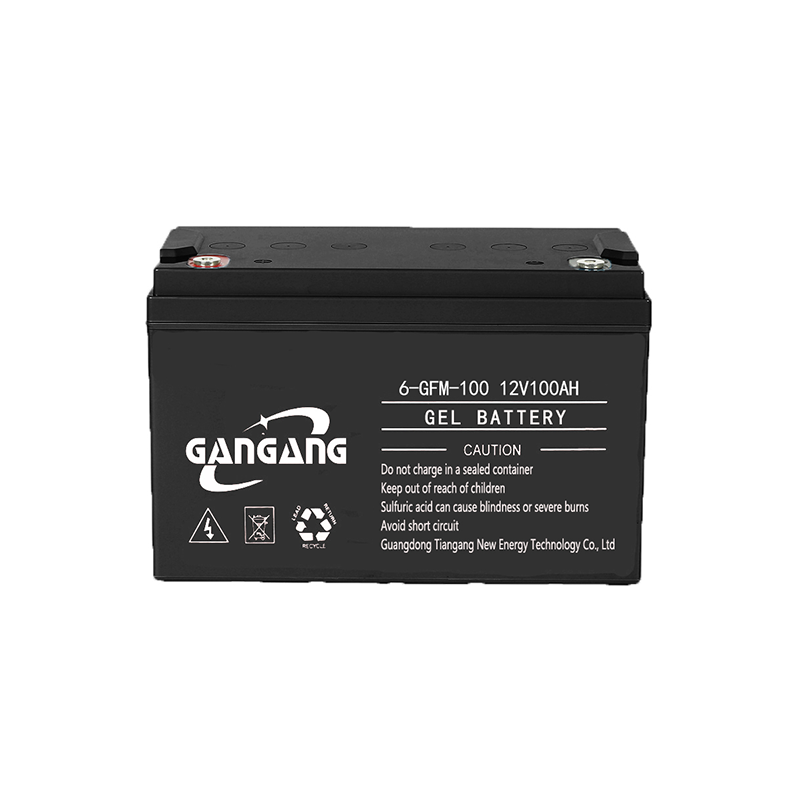 BATTERIE SOLAIRE AGM 12V 100AH, BATTERIE DE STOCKAGE D'ÉNERGIE SANS ENTRETIEN